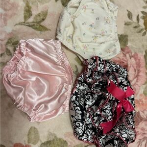 3 pc baby bloomers